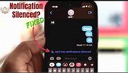 Has Notifications Silenced on iPhone iOS? - Here's Why!