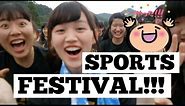 JAPANESE HIGHSCHOOL SPORTS FESTIVAL! (日本の体育祭) | Euodias