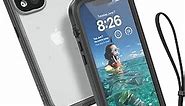 Catalyst Waterproof Total Protection Case for iPhone 14, 5X More Waterproof, Highly Responsive Screen and face id, Perfect Pictures, Survives up to 65% Higher Drops, Works with 5G - Stealth Black