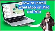 How to Install WhatsApp on Mac and Windows