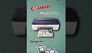 Cara Isi Ulang Tinta (Catridge) Printer CANON Pixma Mg2577s