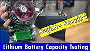 Beginner Friendly Lithium Battery Capacity Test Method