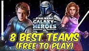 Core 8 (Free To Play) Teams For SWGOH