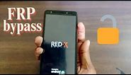 Bypass screen lock and FRP lock on ALL Red-X phones