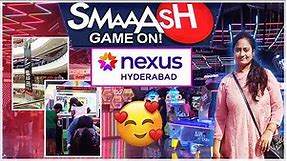 Nexus Mall Hyderabad || SMAASH Game zone in Nexus Mall Kukatpally || Anu's Amazing Vlog