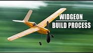 Free flight rubber powered plane | Widgeon full build process