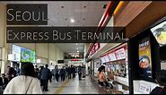 Seoul Express Bus Terminal | South Korea Travel Guide | Walking ASMR |