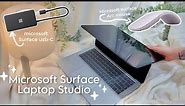 Microsoft Surface Laptop Studio | Microsoft arc mouse | unboxing • overview 💻 | 2023
