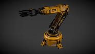 Industrial Robotic Arm - 3D model by Brendan Vermeltfoort (@addict)
