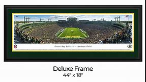 Green Bay Packers - End Zone at Lambeau Field - NFL Panoramic Poster and Wall Décor by Blakeway Panoramas