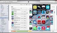 How to install or restore an older version single app using iTunes 11 backup on iPhone iPad ipod
