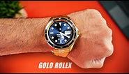 Gold Rolex Luxury Smartwatch - The New Fire Boltt Quantum 🔥