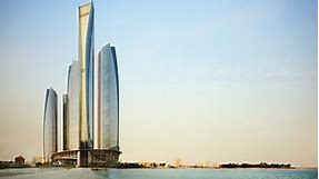 Etihad Towers in Abu Dhabi