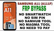 Samsung A11 Frp Bypass 2023 | Samsung A11 Bypass Google Account Unlock Android 10 | No Smart Switch