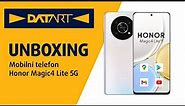 Mobilní telefon Honor Magic4 Lite 5G stříbrný | unboxing