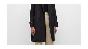 Burberry Kensington Double-Breasted Trench Coat