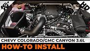 Chevy Colorado & GMC Canyon 3.6L [#63-3088] Air Intake Installation