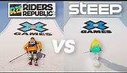 X GAMES in Riders Republic VS Steep