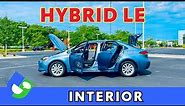 INTERIOR REVIEW: 2023 Corolla Hybrid LE by Toyota