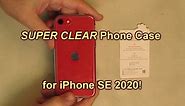 SUPER CLEAR TORRAS Phone Case for iPhone SE 2020, iPhone7 & 8, Drop Protection, Anti-Yellowing!