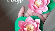 How to make a Paper Lotus Flower {with Free Template}
