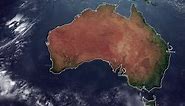 Australia Map 3D