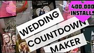 Have You Got Engaged And Waiting For Your Marriage ? - Try Wedding Countdown - You Will Like It 100%