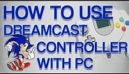 Hyperspin How To: Use Dreamcast Controllers With PC