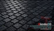 Blender tutorial - Procedural textures - Square bricks (Stone) #006