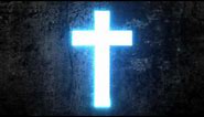 HD 720p Glowing cross motion background