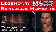 Mass Effect - Top 10 Legendary RENEGADE MOMENTS