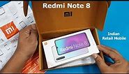 Redmi Note 8 Unboxing / First Look Retail Unit || Redmi Note 8 Specifications