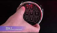 How to Change an Electronic Lock Combination