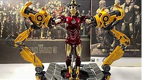 ZD Toys | Iron Man Mk4 Suit-up Gantry | Unboxing
