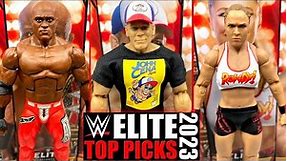 WWE ELITE TOP PICKS 2023 FIGURE REVIEW! JOHN CENA, BOBBY LASHLEY, RONDA ROUSEY ELITES!