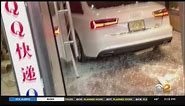 Police: Road Rage Leads To Car Smashing Into Flushing Bakery