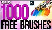 1000 Free Photoshop Brushes 2020 | Download NOW!