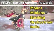 FFXIV Eureka Anemos Rewards (Mount, Minions, Barding, Songs) - Stormblood