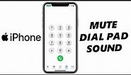 How To Disable Dial Pad Sound On iPhone (Mute Dial Pad Sound On iPhone)