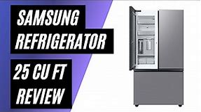 Samsung Smart Refrigerator 25 CU FT French Style Door RF25C5551SR Review & Detailed Look
