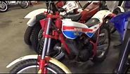 Collection of vintage trials bikes