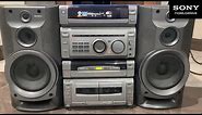 SONY MHC - W55 JAPAN (1996) Mini HI-FI Component System | Sound Test