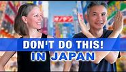 20 MISTAKES TO AVOID! Don't do This in Japan, First-Time Traveler