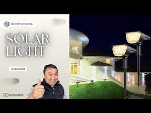 Brightest LED Solar Yard Lights Review