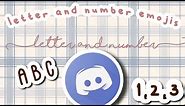 how to make letter and number emojis | Discord Tutorial