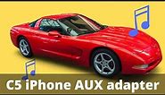 C5 Corvette Factory Stereo Upgrade for Bluetooth - iPhone Aux Adapter for C5 Factory Radio
