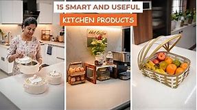 15 Smart and Useful Kitchen Products/Essentials | New Tools and Items for My Kitchen
