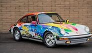 Abstract Porsche 911 Art Car Comes up for Auction