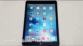 iPad User Guide - The Basics (Updated)