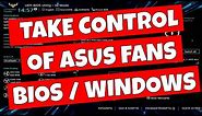How To Control Case & CPU Fans With ASUS Motherboards UPDATED 2022 Fan Xpert 4